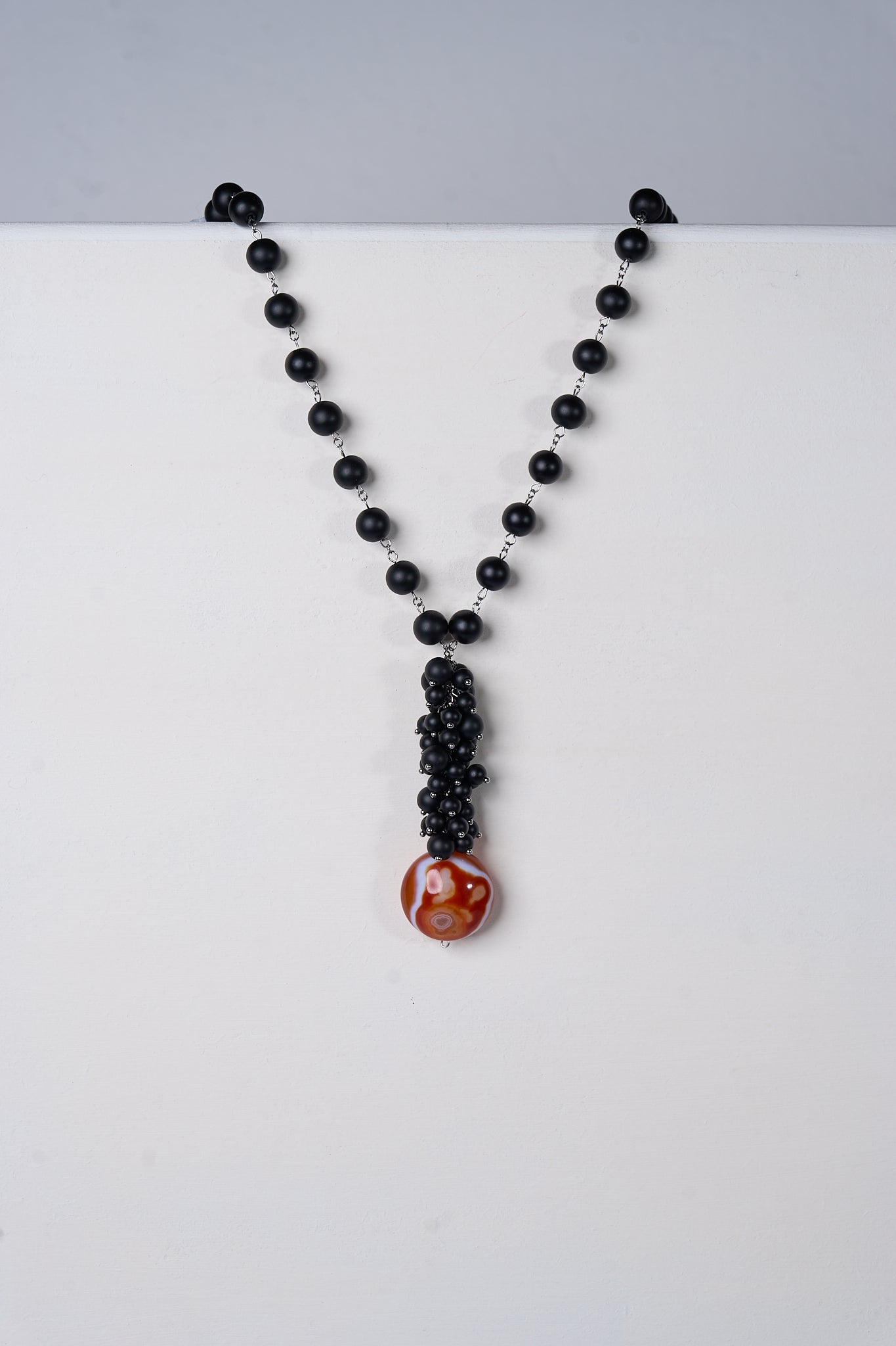 Agate Long Necklace