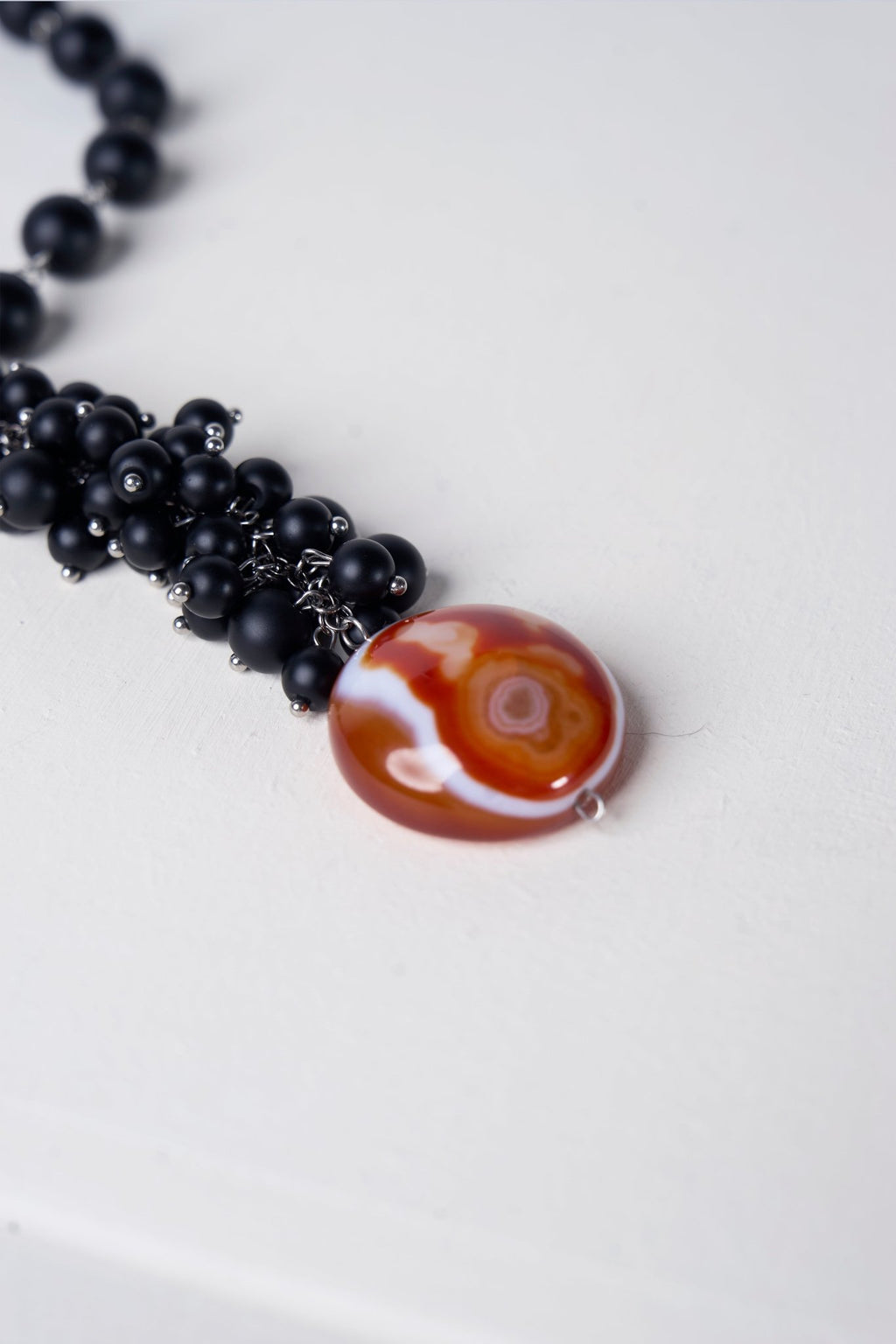 Agate Long Necklace