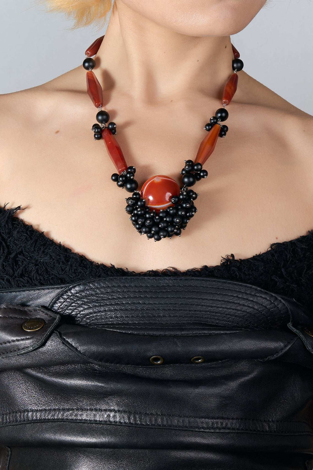 Agate Short Necklace