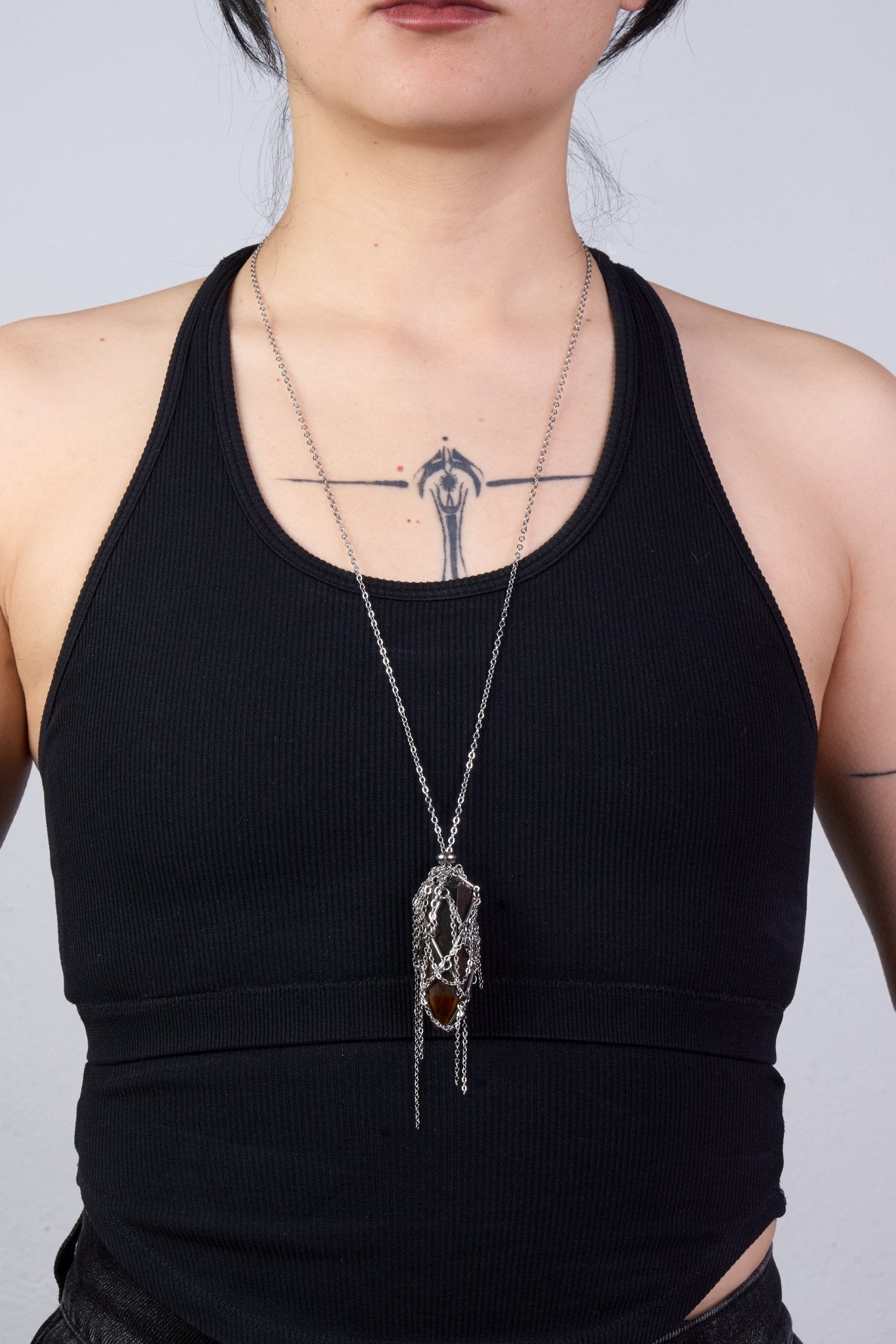 Crystal Necklace (Silver × Golden) - Machtvoll