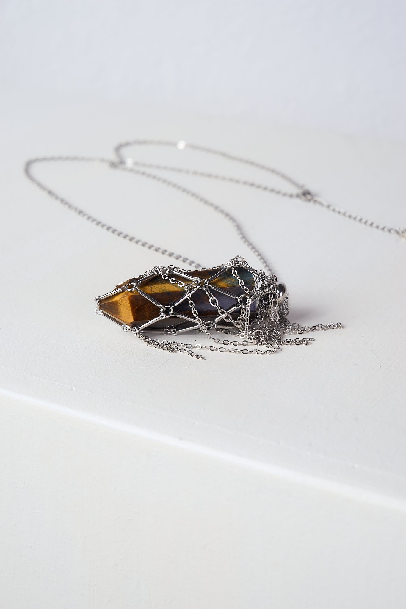 Crystal Necklace (Silver × Golden) - Machtvoll