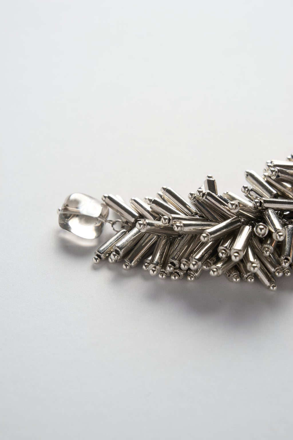 Urchins Long Earrings (Silver)