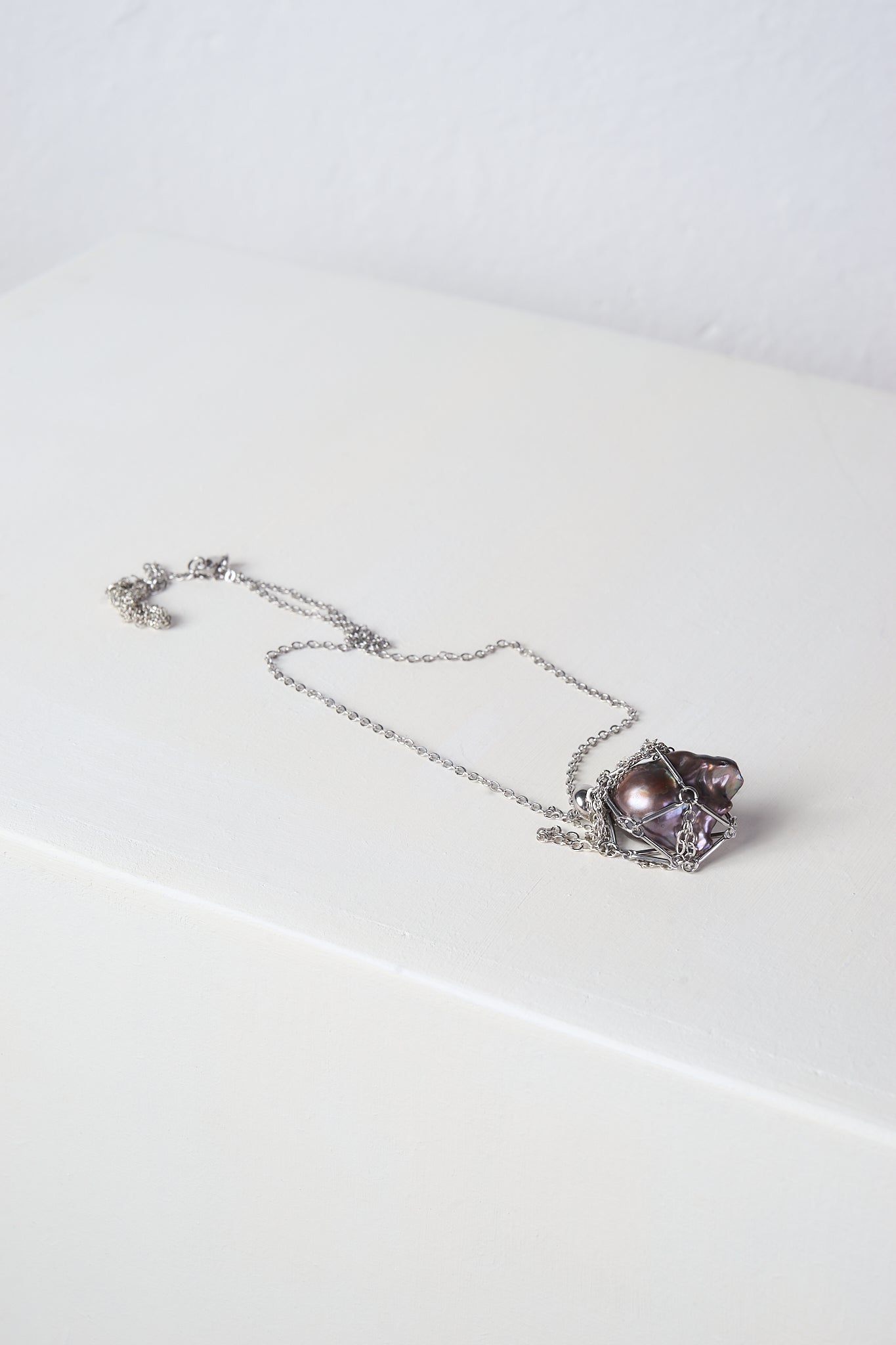 Pearl Necklace (Silver × Multicolor) - Machtvoll