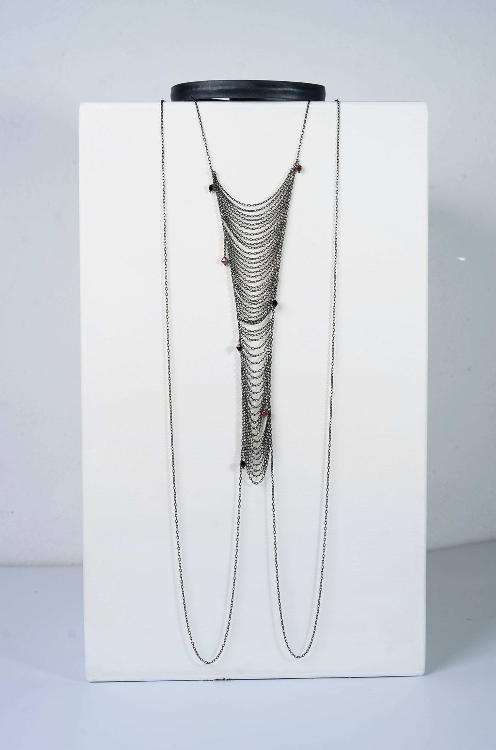 Pomegranate Choker Body Chain (Golden × Black)