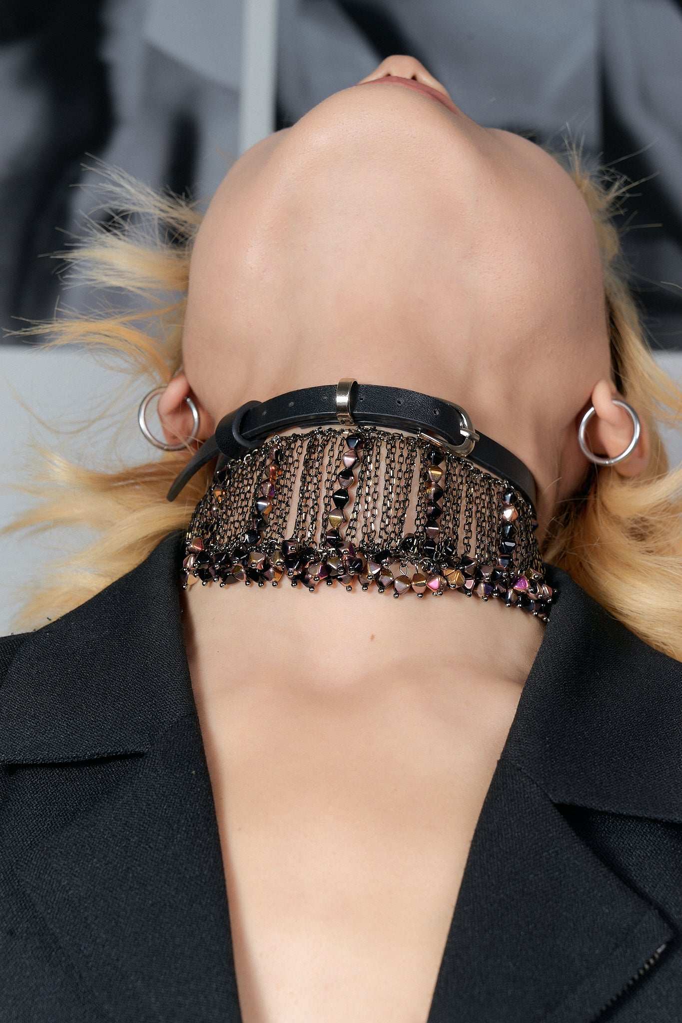 Pomegranate Choker (Golden × Black) - Machtvoll