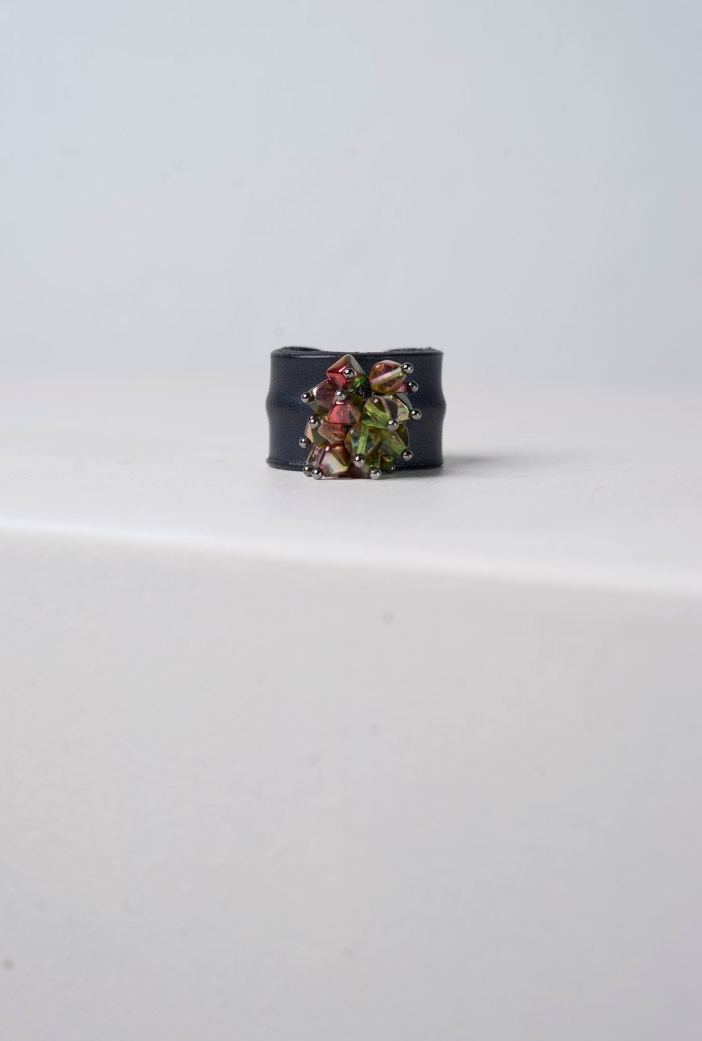 Pomegranate Leather Ring (Orange) - Machtvoll