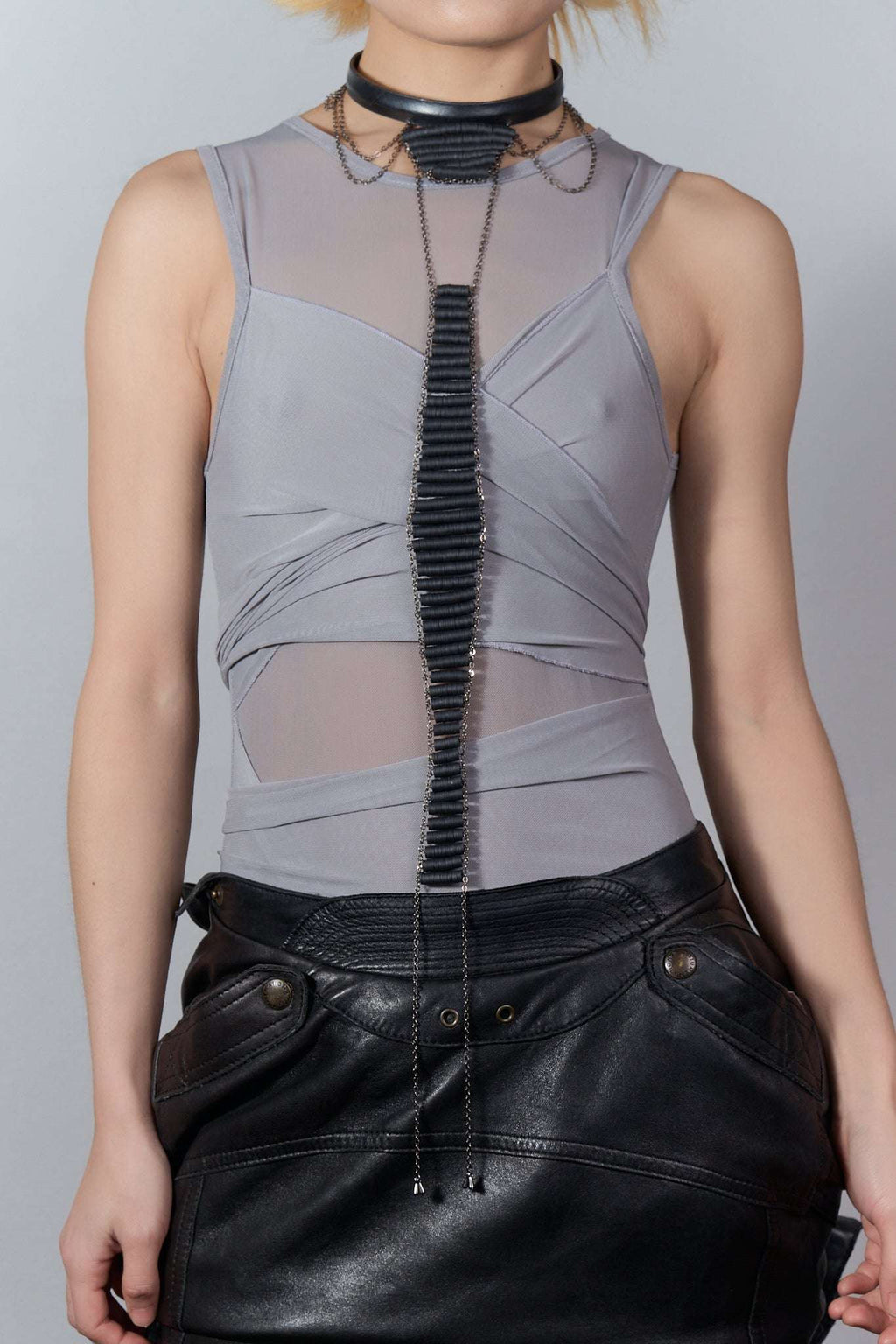 Rubber Soul Choker and Body Chain