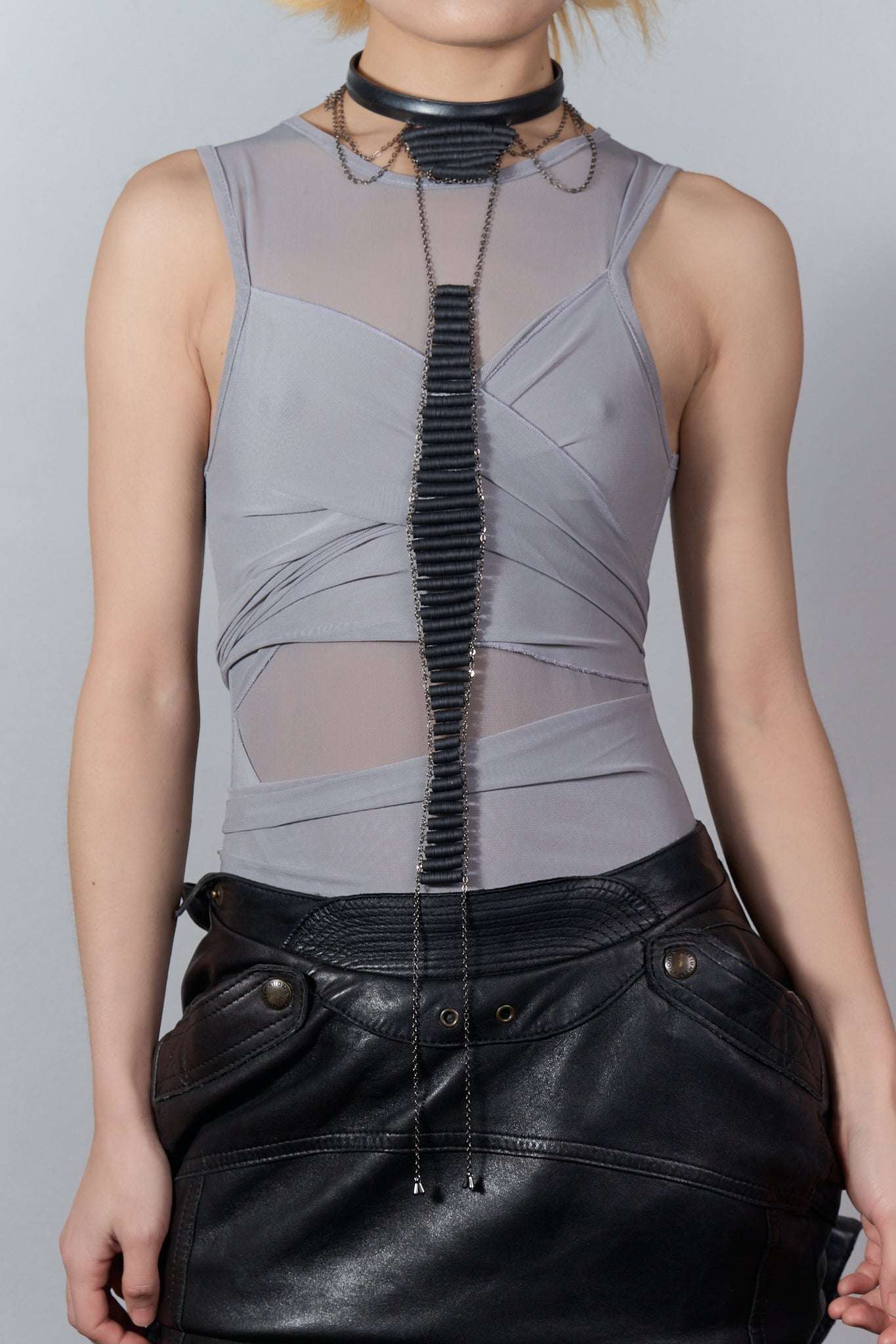 Rubber Soul Choker and Body Chain