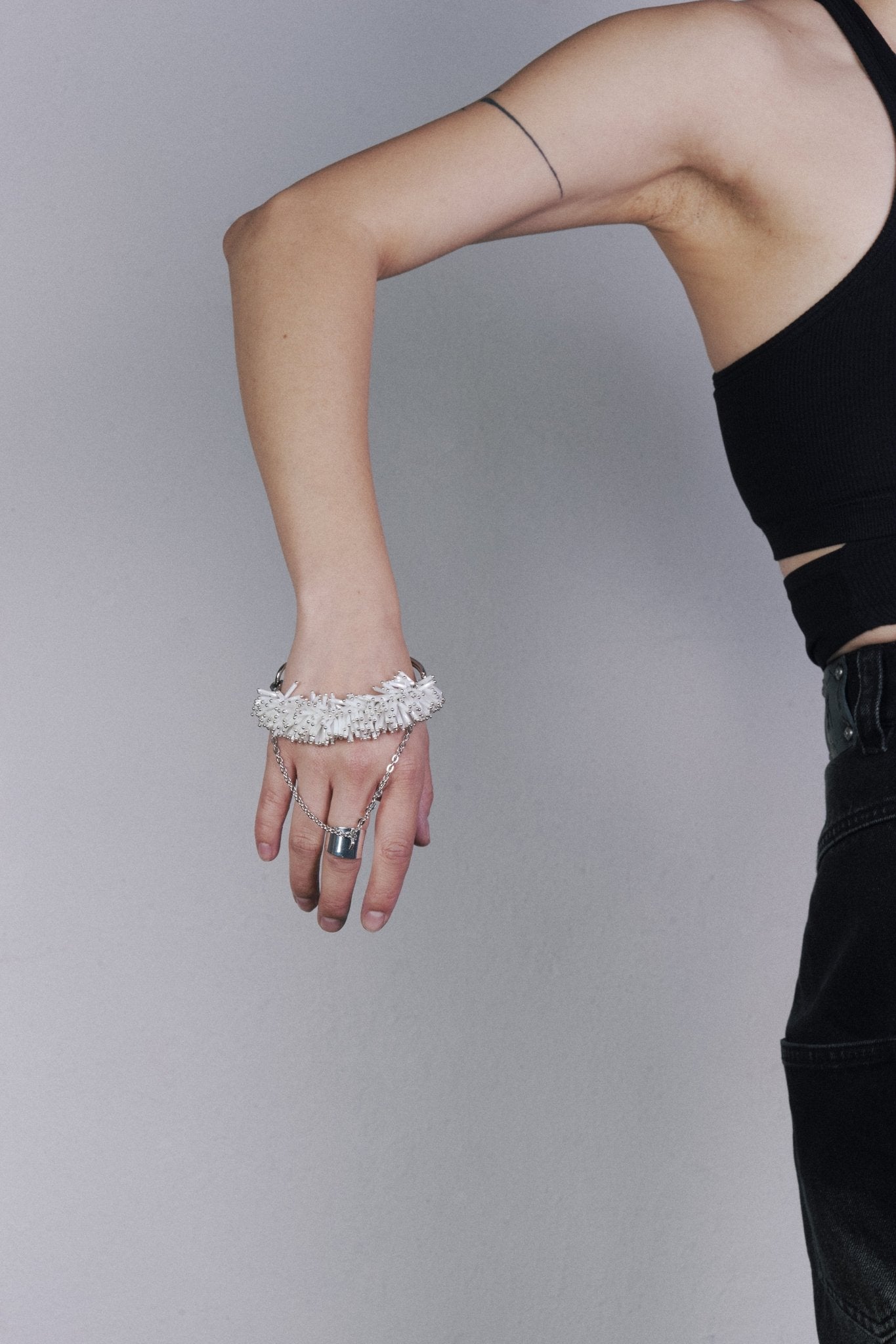 Urchins Bracelet (Silver × White) - Machtvoll