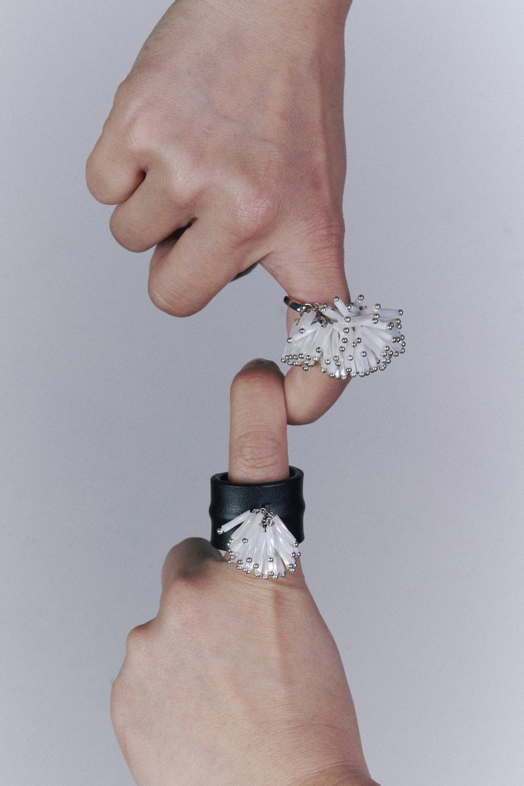 Urchins Ring (Silver × White) - Machtvoll